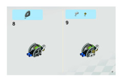 LEGO 8897 instructions page 17 – build guide