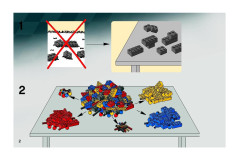 LEGO 8897 instructions page 2 – build guide