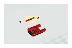 LEGO 8897 instructions page 41 – build guide