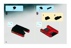 LEGO 8897 instructions page 42 – build guide