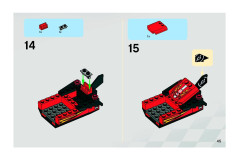 LEGO 8897 instructions page 45 – build guide