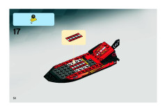 LEGO 8897 instructions page 50 – build guide