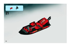 LEGO 8897 instructions page 54 – build guide