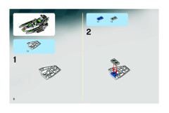 LEGO 8897 instructions page 6 – build guide