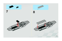 LEGO 8897 instructions page 9 – build guide