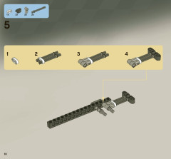 LEGO 8898 instructions page 10 – build guide
