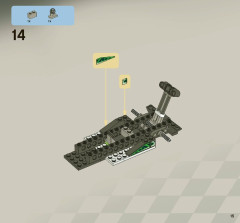 LEGO 8898 instructions page 15 – build guide