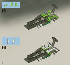 LEGO 8898 instructions page 16 – build guide