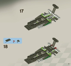 LEGO 8898 instructions page 17 – build guide