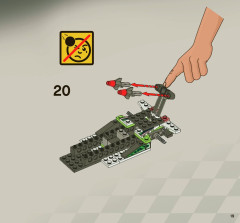 LEGO 8898 instructions page 19 – build guide