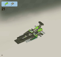 LEGO 8898 instructions page 20 – build guide