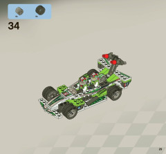 LEGO 8898 instructions page 29 – build guide