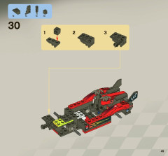 LEGO 8898 instructions page 49 – build guide
