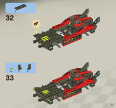 LEGO 8898 instructions page 51 – build guide