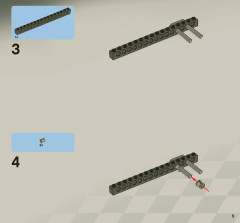 LEGO 8898 instructions page 9 – build guide