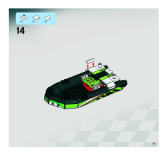 LEGO 8899 instructions page 23 – build guide