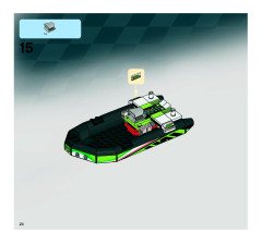 LEGO 8899 instructions page 24 – build guide