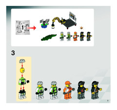 LEGO 8899 instructions page 3 – build guide