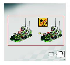 LEGO 8899 instructions page 47 – build guide