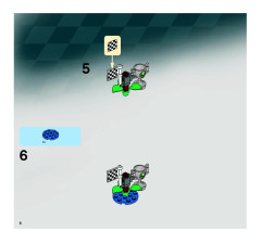 LEGO 8899 instructions page 6 – build guide