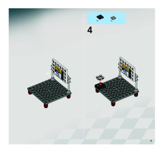 LEGO 8899 instructions page 9 – build guide