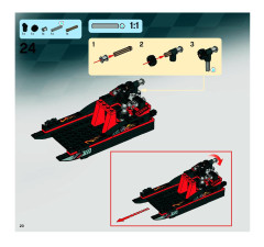 LEGO 8899 instructions page 20 – build guide