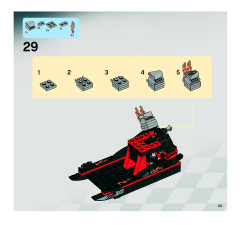 LEGO 8899 instructions page 25 – build guide