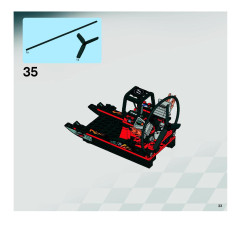 LEGO 8899 instructions page 33 – build guide