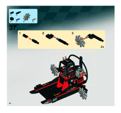 LEGO 8899 instructions page 34 – build guide