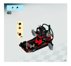 LEGO 8899 instructions page 39 – build guide