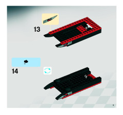 LEGO 8899 instructions page 9 – build guide