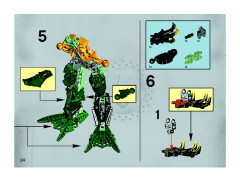 LEGO 8900 instructions page 24 – build guide