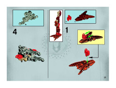 LEGO 8901 instructions page 21 – build guide