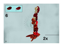 LEGO 8901 instructions page 24 – build guide