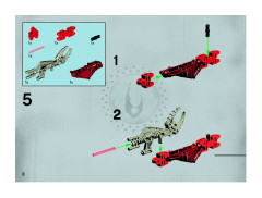 LEGO 8901 instructions page 8 – build guide