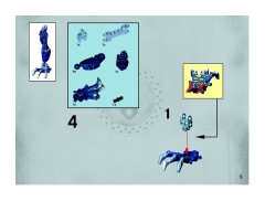 LEGO 8902 instructions page 5 – build guide