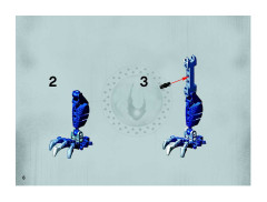 LEGO 8902 instructions page 6 – build guide