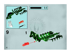 LEGO 8903 instructions page 22 – build guide
