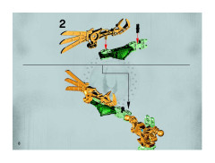 LEGO 8903 instructions page 8 – build guide