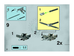 LEGO 8904 instructions page 24 – build guide