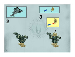 LEGO 8904 instructions page 4 – build guide