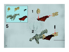 LEGO 8904 instructions page 8 – build guide