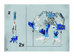 LEGO 8905 instructions page 20 – build guide