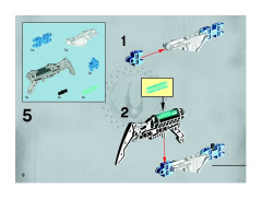 LEGO 8905 instructions page 8 – build guide
