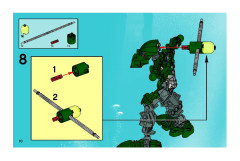 LEGO 8910 instructions page 10 – build guide