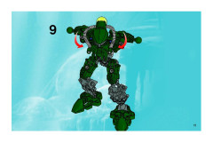 LEGO 8910 instructions page 11 – build guide