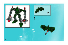 LEGO 8910 instructions page 2 – build guide
