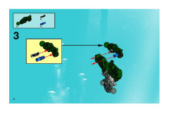 LEGO 8910 instructions page 4 – build guide