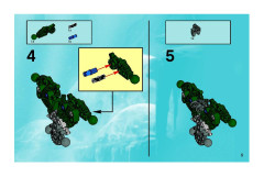 LEGO 8910 instructions page 5 – build guide