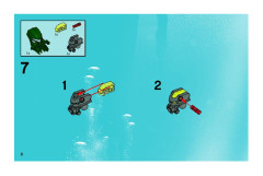 LEGO 8910 instructions page 8 – build guide
